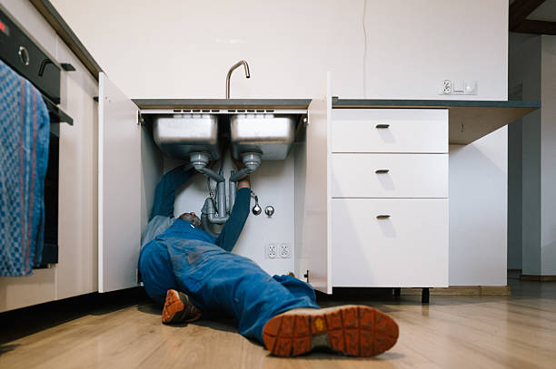 Professional Pipe Repair technician working in Rock Creek, OH